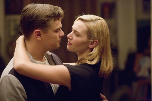Leonardo DiCaprio, left, and Kate Winslet play Frank and April Wheeler in the drama "Revolutionary Road." 